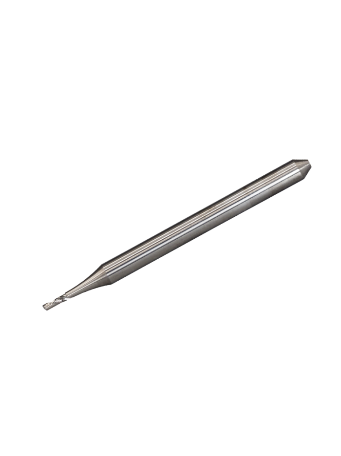 Multi-material micro cutting milling cutter 1 flute