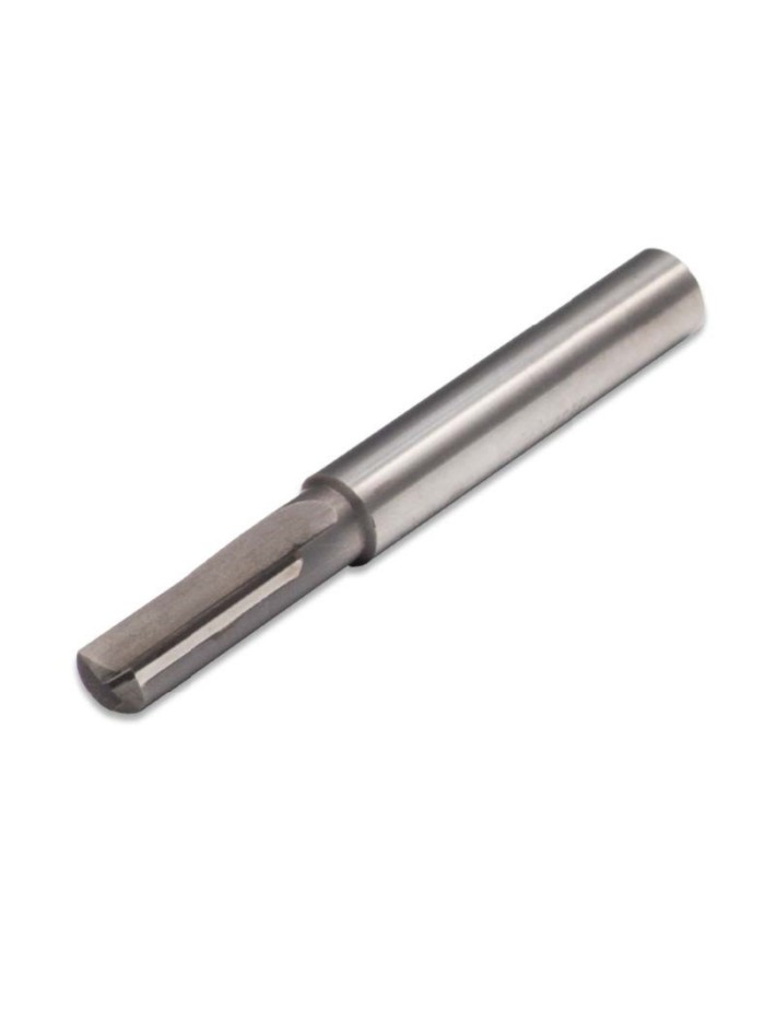 Router bit with polycrystalline diamond inserts for cutting and polishing acrylic