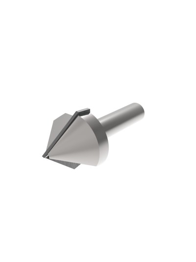 Conical cutter for V-cutting