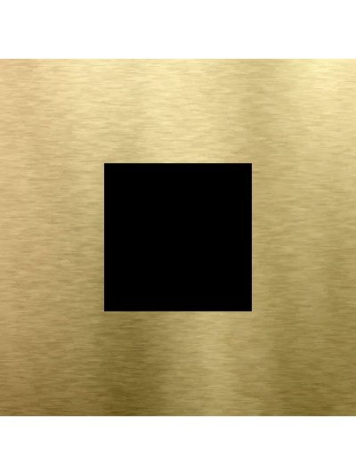 PMMA Oro met.-Negro 0,8mm