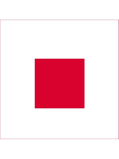 PMMA Blanco-Rojo 1,5mm