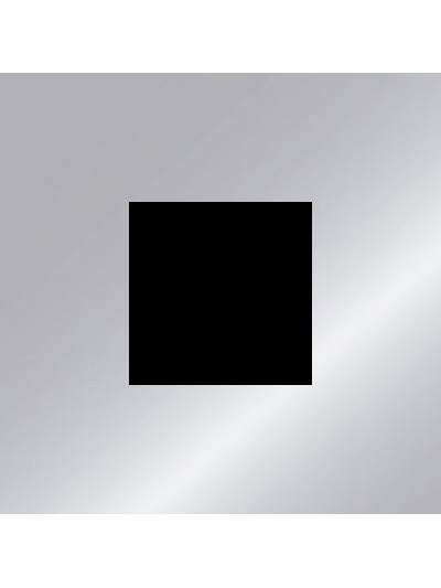 PMMA Plata brillo-negro 1,5mm