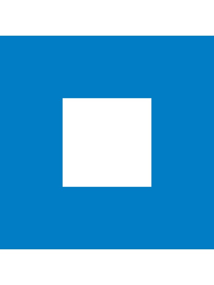 Distribuidor materiales y fresas para el grabado y corte: plástico PMMA HD Azul-Blanco 1,5